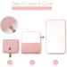 Lekebaby Foldable Quilted Pink Baby Changing Mat - Portable and Travel-Friendly - Buy Online on GoSupps.com