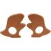 Wendysun 10pcs Cartoon Wood Teether Natural Animal Dinosaur Shape Baby Teething Toy - Buy Online on GoSupps.com