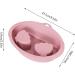 Bol Ongles D poseur - Bassin de Manucure pour D capage - Bol de Trempage en Silicone pour D capage de Ongles pour Femmes et Filles Maison Voyage Spa Salon Rose - Buy Online on GoSupps.com