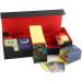 Scimi Premium Trading Card Storage Box - Holds 800+ Sleeved Cards - for MTG, YuGiOh, Uno, Pokemon, Sport Cards - with Mat Case and Strong Magnet Closure - Black & Red - Buy Online on GoSupps.com