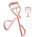 Eyelash Curlers with Comb Pink Eyelash Curler with Built in Comb Get a Lash Lift in Seconds Durable Carbon Steel Body with Comfort Grip