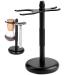 Amoy men Razen Halter Stainless Steel Razor Brazil Stand Restaurant Stand Halter Safety Shave Stands and Brush Hungry Base Basics Tools
