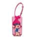 GOODYEZZ Poppy PVC Silicone Cover Compatible with 1 Oz Travel Size Lotion Hand Gel Sanitizer Holder Case