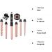 Bestope Pro 6 in 1 Curling Iron Set - Versatile Lockenstab with Attachments Ceramic Curling Wand for Perfect Curls Pink Gold 9-32mm International Shipping Available - Buy Online on GoSupps.com