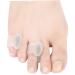 Pinky Toe Separators Translucent Gel Toe Protector Spreader Small Silicone Toe Spacers