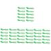 FRCOLOR Teeth Cleaning 40 Pcs Prison Toothbrush Disposable Plastic Travel Accessories Deep Cleaning Toothbrush Greenx4pcs 7.5x2cmx4pcs