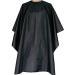Magiczone Professional Hairdressing Salon Nylon Cape with Closure Snap,Barber Styling Cape,Unisex Black Hair Cutting Cape - 59" x 51" Pack of 1