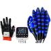 Rehabilitation Robot Gloves Upgraded Gloves Finger Rehab Training Device High-tech Mirror Powerful Hand and Finger Robot Gloves Rehabilitation Equipment Left Large