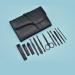 Manicure Set Stainless Steel Nail Clippers with Built-in Nail File Sharp Nail Clippers for Men 12 Pieces Black Manicure Nail Clippers Kit - Buy Online on GoSupps.com