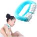 1PC Manual Muscle Massager Roller - Relieve Pain & Relax Muscle - Blue Massage Stick for Legs Arms & Back - Buy Online on GoSupps.com
