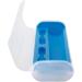 Senmubery Portable Electric Toothbrush Holder - Travel Camping Accessory (Blue) | Shop Now for International Shipping! - Buy Online on GoSupps.com