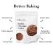 Stellar Eats Double Chocolate Cookie Baking Mix - 10.2 oz - Grain Free, Gluten Free, Dairy Free, Plant Based, Paleo Friendly - Buy Online on GoSupps.com