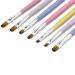 7-Piece Nail Brush Set | Gel & UV Gel Brushes for Acrylic Nail Art | Perfect for Stunning Designs - Buy Online on GoSupps.com