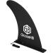 Goosehill 9 SUP Fin - Quick Release Slide-In Replacement Center Fin for Inflatable Paddleboard - Black - Buy Online on GoSupps.com