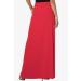 Women's Summer Midi Skirt - Elegant Floral Wrap Skirts for Holiday & Beach | Casual Sexy Party Dresses - X1 Red XL - Buy Online on GoSupps.com