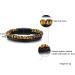 VNOX Custom Engraving Medical Alert ID Bracelet - Two-Strand Braided Leather Cuff for Men & Boys - Diabetes Insulin Wristband - Stylish & Durable - Buy Online on GoSupps.com