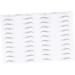 Beavorty 4 Sheets Black Stickers Eyebrow Stickers for Makeup Transfer Stickers 6 Proof Supplies - Buy Online on GoSupps.com