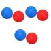 Partykindom 6 STK Massage balls made of rubber mobility balls foot Exercise yoga massage ball fascia ball for feet muscle roller lacrosse balls massage peanut massage ball scroll wheel