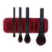 Generic WQU7 Makeup brush drying rack red Acrylic