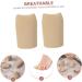 Healeved 6 Pcs Silicone Toe Sleeves - Toe Scuffs & Covers Set - Elastic Gel Foot Caps for Sports - 2.5x4cm Size - Pack of 6 - Buy Online on GoSupps.com