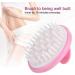 Shop Verdant Touch Shampoo Massager - Waterproof Scalp Scrubber & Body Stress Relief Brush in Pink | International Shipping Available - Buy Online on GoSupps.com