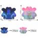 200Pcs Laser Color Nail Forms Extension Stickers for Acrylic Poly Gel UV Nail Art - Buy Online on GoSupps.com