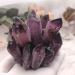 Home Decor 400-800g Natural Violet Quartz Crystal Cluster Crystals raw Gemstone for Home&Office Decoration fengshui Gifts Natural Crystal (Size : 500-600g)