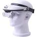 Headband Magnifier with 2led Light Head-Mounted Handsfree Reading Magnifying Glasses Jeweler Watch Loupe (1.0X 1.5X 2.0X 2.5X 3.5X) 5 Replaceable Lenses A Magnifying Glasses to Pursue Happiness - Buy Online on GoSupps.com