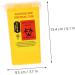 Buy MAGICLULU 1-Piece Yellow Storage Container Dispenser - 15.40x9.50x9.50CM - International Shipping Available - Buy Online on GoSupps.com