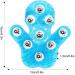 Roysmart Palm Shaped Massage Glove - 9 Roller Ball Stress Relief Massager for Body (Blue) - Buy Internationally - Buy Online on GoSupps.com