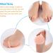 iplusmile 3 Pairs Forefoot Gel Pads | Men s Metatarsal Cushions & Invisible Foot Support Insoles for Heels - Buy Online on GoSupps.com