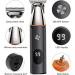 USB Rechargeable Cordless Lithium-Ion Professional Portable Hair four Clipper Grooming Hair Head Beard Body Facial Steel Trimmer Shaver Hair Cutting Haircut Kit Precision for Men Kids Adults Wet & Dry - Buy Online on GoSupps.com