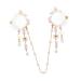 FRCOLOR Pearl Hairpin forehead ornament lolita hair clip tassel hair clip japanese hair clip flower hair barrettes japanese hair pin Hanfu Hair Clip alloy tassel hairpin Miss