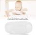Baby Fingers Toothbrush - Transparent Silicone Tooth Cleaner for Toddlers | Food-Grade Oral Care Brush with Storage Case (White) - Buy Online on GoSupps.com