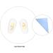 Oak&Ban Replacement Plug-in Nose Pads for Ray-Ban RB6335 | Eyeglass Repair Kit with Bonus Cleaning Cloth (Gold) - International Shipping Available - Buy Online on GoSupps.com