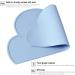 2 PCS Kids Non-Slip Silicone Cloud Placemats - Heat Resistant Baby Feeding Plates | Portable & Travel-Friendly Tableware for Toddlers & Infants - Light Blue - Buy Online on GoSupps.com
