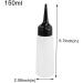 Zonfer 1pc 150ml Salon Hair Color Measuring Applicator Bottle Scale Hairdressing Hair Styling Tool - Buy Online on GoSupps.com