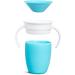 Munchkin Miracle 360 Sippy Cup - BPA Free Non-Spill Toddler Cups with Handles LeakProof & Dishwasher Safe 7oz 2 Pack - Blue/Purple 6+ Months International Shipping - Buy Online on GoSupps.com