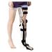 Adjustable Hip Joint Fixation Bracket | Breathable Knee Foot Support | Universal Thigh Knee Immobilizer Protector for Left/Right Leg | Stabilizer Splint 23.7.28s - Buy Online on GoSupps.com