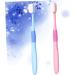 FOYTOKI 2pcs Postpartum Toothbrushes - Gentle Oral Care Tools for New Moms | Soft Bristle Toothbrushes for Postnatal Hygiene - Buy Online on GoSupps.com