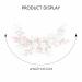 Unicra Bridal Wedding Hair Vine | Silver Rhinestone Headpiece & Flower Hair Accessories for Women - Shop Now! - Buy Online on GoSupps.com