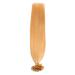 Buy Blonde Keratin Bonding Extensions - 100% Remy Human Hair 25x1g 45cm U-Tip Strands | Color #24 Blonde - International Shipping Available - Buy Online on GoSupps.com