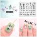 KADS Flower Nail Art Stamp Template Stamping Plate (FL044) - DIY Manicure Tool - Buy Online on GoSupps.com