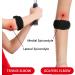Acwoo Elbow Bandage - 2 Pack Tennis & Golf Arm Support - Red Sports Compression Sleeves - Buy Online on GoSupps.com