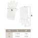 Edenswear Tencel Moisturizing Gloves for Children with Zinc & Eczema - Size M White | Soothing Relief for Sensitive Skin - Buy Online on GoSupps.com