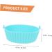 Zerodeko Mat Pot Supply Silicone Kitchen Wear-Resistant Liner Washable Fryer Accessory Liners Convenient Blue 16.5X16.5CM - Buy Online on GoSupps.com