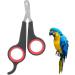 Juliyeh Pet Nail Clipper Professional Claw Trimmer Kitten Nail Clipper for Cat Small Breed Dog Rabbit and Small Animal(Stainless Steel) Black - Buy Online on GoSupps.com