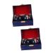 Tovinanna 2st handballs for stress reduction Chinese relaxing balls baoding iron balls period kit