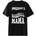 Women's Oversized Summer Baseball T-Shirt - Letter Print Vintage Casual Loose Fit Top - Buy Online on GoSupps.com