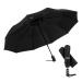 Third Floor Umbrellas Compact Lightweight 46 Inch Automatic Open and Close 210T Teflon 10-Panel Folding Sturdy Travel Windproof Umbrella with Safe Lock Shaft